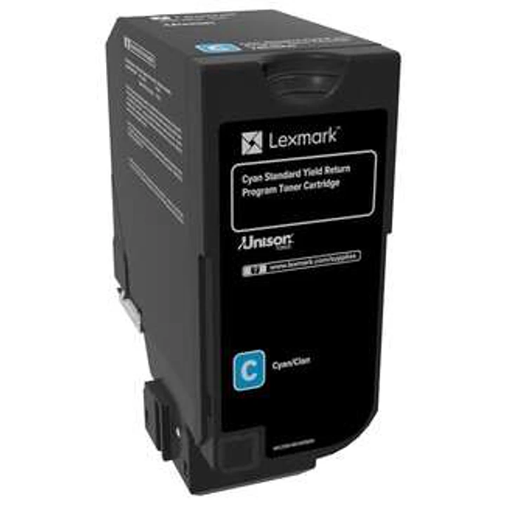 Lexmark CS720/CS725/CX725 Cyan Cartucho de Toner Original - 74C2SC0 1