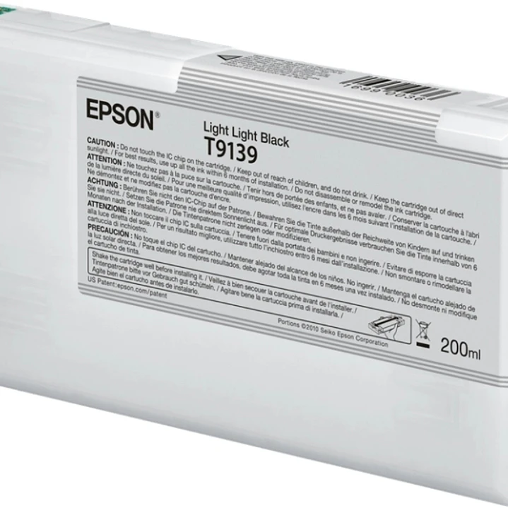 Epson T9139 Negro Light Light Cartucho de Tinta Original - C13T913900 1