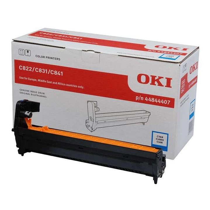 OKI C822/C831/C841 Cyan Tambor de Imagen Original - 44844407 (Drum) 1