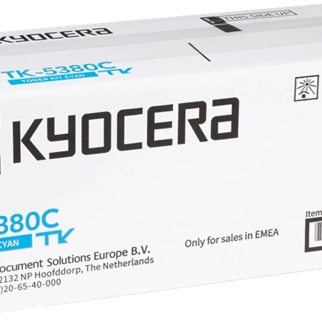 Kyocera TK5380 Cyan Cartucho de Toner Original - 1T02Z0CNL0/TK5380C 1
