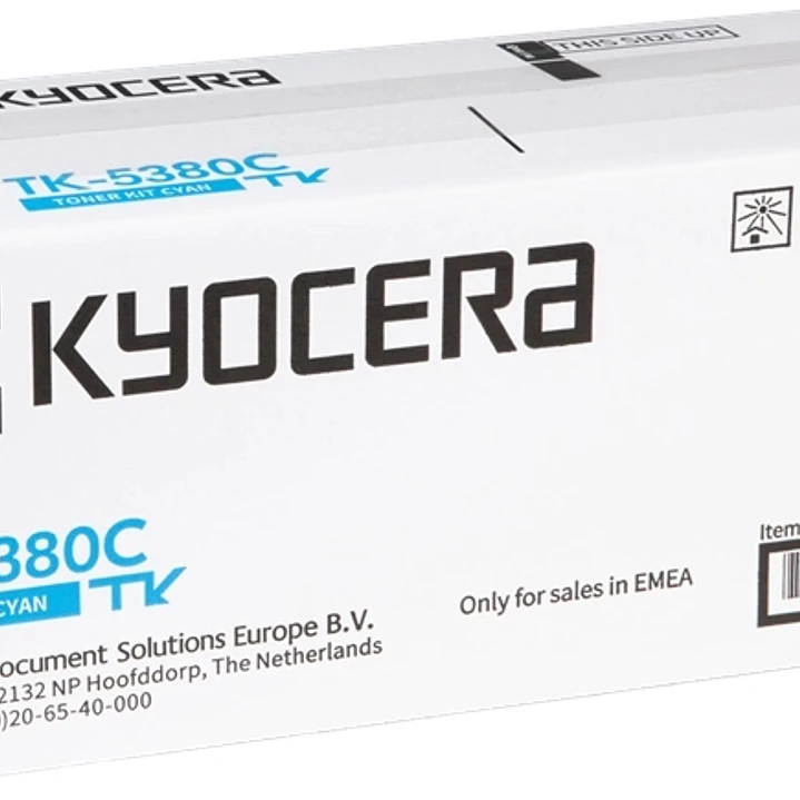 Kyocera TK5380 Cyan Cartucho de Toner Original - 1T02Z0CNL0/TK5380C 1