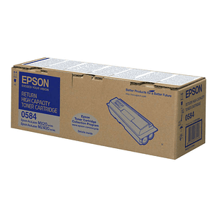 Epson Aculaser M2400/MX20 Negro Cartucho de Toner Original - C13S050584/C13S050582