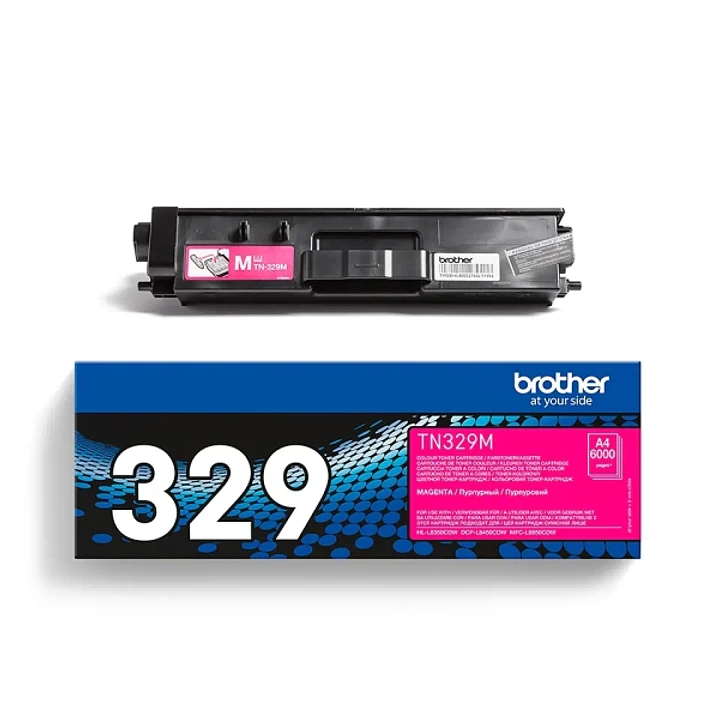 Brother TN329 Magenta Cartucho de Toner Original - TN329M 1
