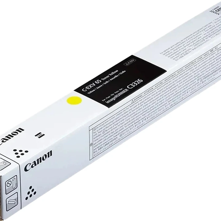 Canon CEXV65 Amarillo Cartucho de Toner Original - 5764C001 1