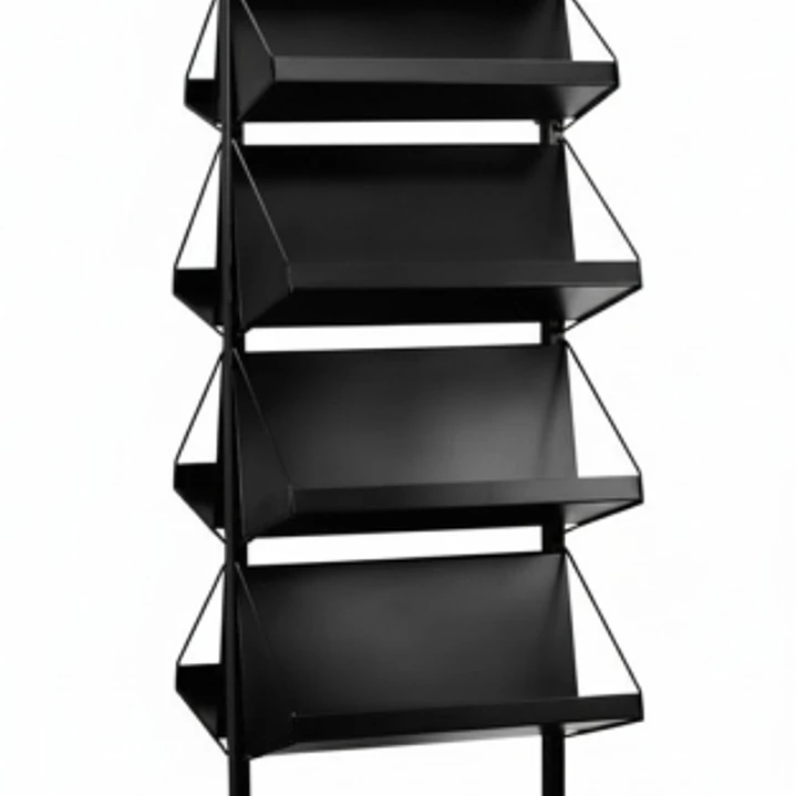 Finocam Expositor Vacio de Pie Metalico para Agendas - 4 ruedas - Color Surtidos 1