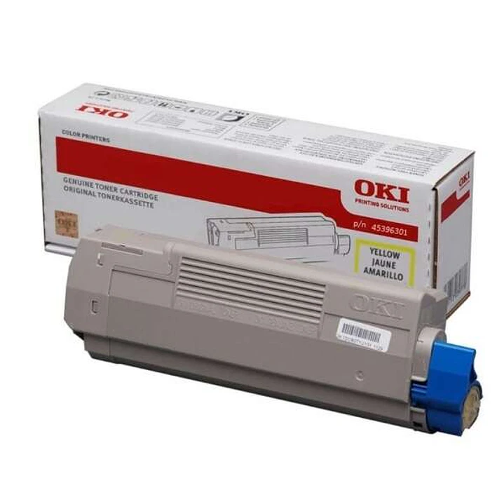 OKI MC760/MC770/MC780 Amarillo Cartucho de Toner Original - 45396301 1