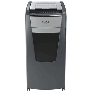 Rexel Optimum Autofeed 600M Destructora Automatica de Microcorte - Alimentacion Automatica de Hasta 600 Hojas - Nivel de Ruido Ultra Silencioso - Colo