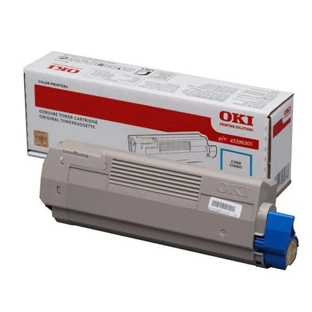 OKI MC760/MC770/MC780 Cyan Cartucho de Toner Original - 45396303 1