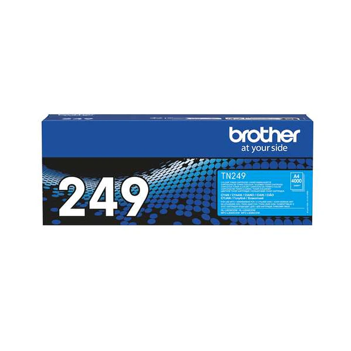 Brother TN249 Cyan Cartucho de Toner Original - TN249C 1