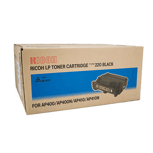Ricoh Type 220 Black Negro Cartucho de Toner Original - 407652
