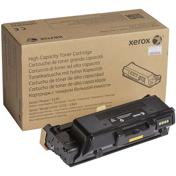 Xerox Phaser 3330VDNI/WorkCentre 3335VDNI/3345VDNI Negro Cartucho de Toner Original - 106R03622 1