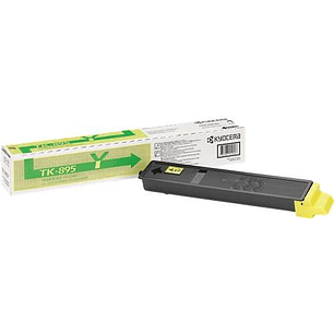 Kyocera TK895 Amarillo Cartucho de Toner Original - 1T02K0ANL0/TK895Y