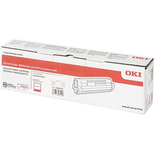 OKI C824/C834/C844 Magenta Cartucho de Toner Original - 47095702