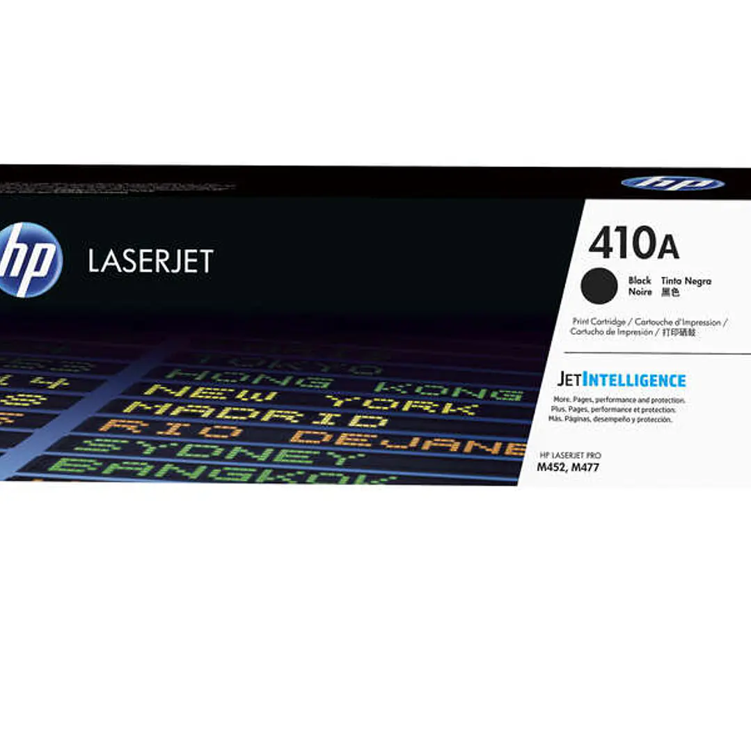 HP CF410A Negro Cartucho de Toner Original - 410A 1