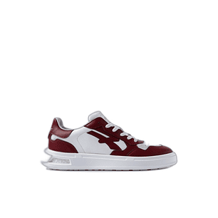 Upower Scarlett Calzado de Seguridad Bajo - Talla 46 - Proteccion OB SR, Peso Ligero - Color Blanco/Rojo