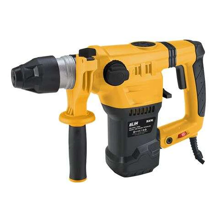 Blim Martillo SDS-Plus 1500W 150-750rpm - 4 Funciones - Potencia de Impacto 6.5J - 4.000 Impactos por Minuto - Incluye Brocas y Cinceles 1