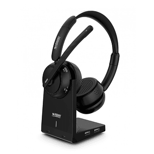 Urban Factory Movee Max Auriculares Bluetooth 5.2 - Reduccion Activa de Ruido - Soporte de Carga - Microfono con Reduccion de Ruido Ambiental - Color 