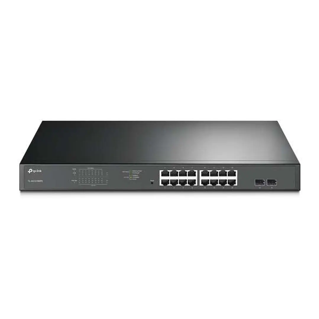 TP-Link Switch Easy Smart JetStream - 16 Puertos Gigabit PoE/PoE+ 1