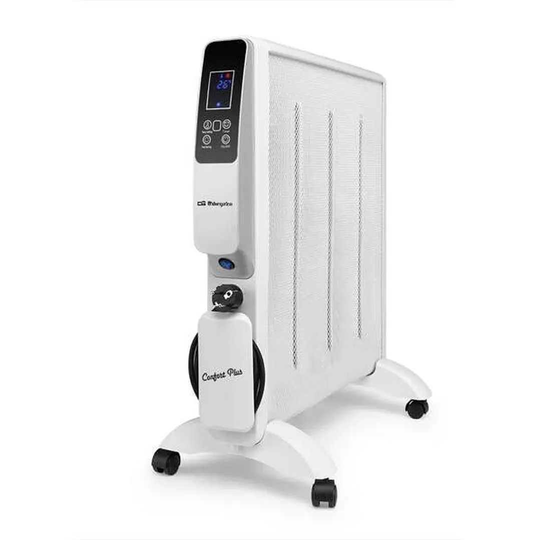 Orbegozo RMW 2000 Radiador de Mica Inteligente - Potente y Eficiente - ConexionWifi - Display LED - Control Remoto - Temporizador - Proteccion Antivue 1