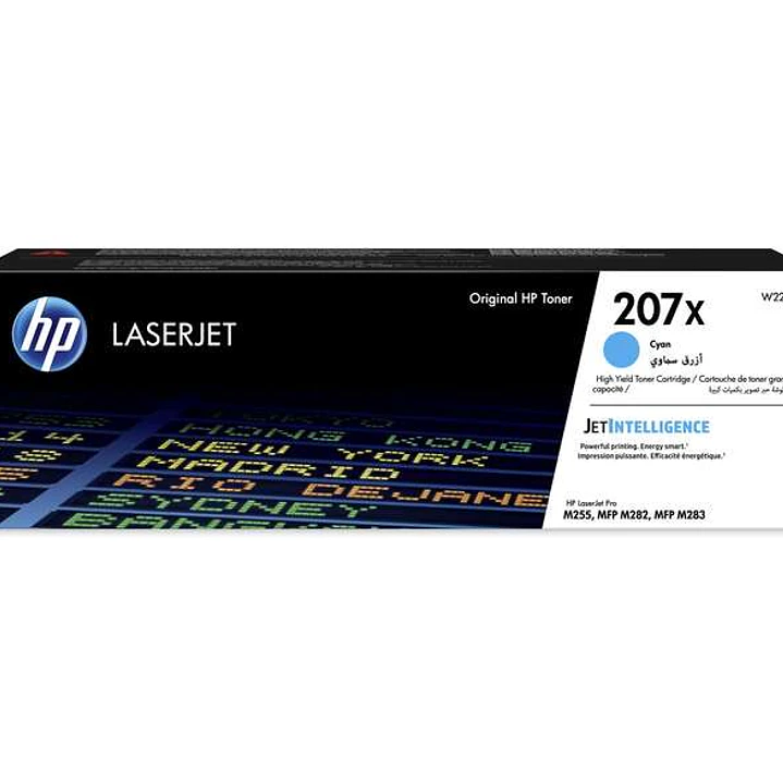 HP W2211X Cyan Cartucho de Toner Original - 207X 1