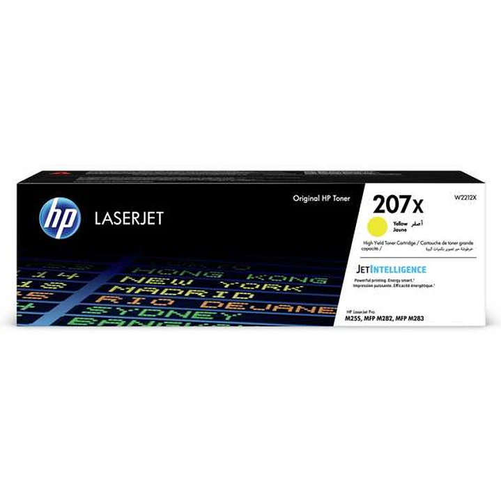 HP W2212X Amarillo Cartucho de Toner Original - 207X 1