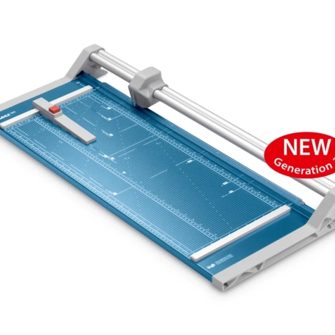 Dahle 554 Cizalla Profesional de Rodillo Formato A2 - Capacidad 20 Hojas - Longitud de Corte 720mm - Cuchilla Circular Autoafilable de Acero 1