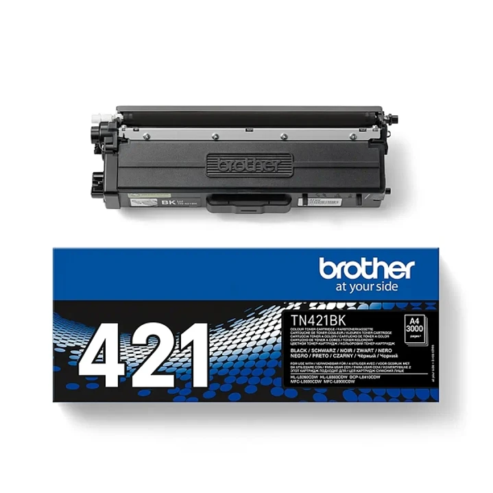 Brother TN421 Negro Cartucho de Toner Original - TN421BK 1