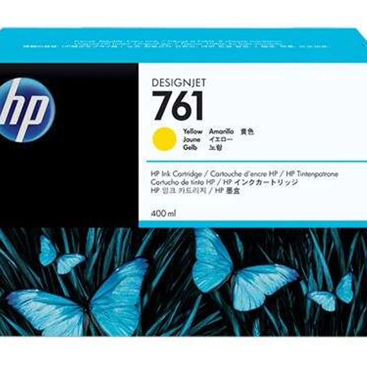 HP 761 Amarillo Cartucho de Tinta Original - CM992A 1