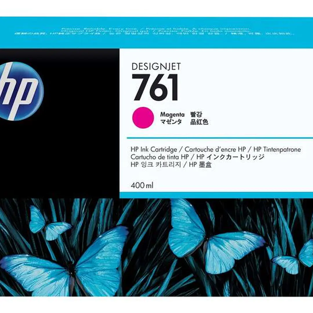 HP 761 Magenta Cartucho de Tinta Original - CM993A 1