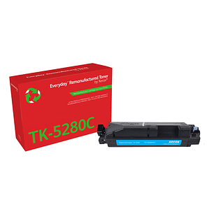 Xerox Everyday Kyocera TK5280 Cyan Cartucho de Toner Remanufacturado - Reemplaza 1T02TWCNL0/TK5280C