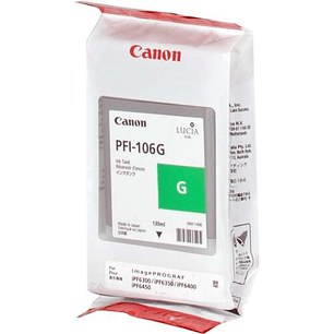 Canon PFI106 Verde Cartucho de Tinta Original - PFI106G/6628B001