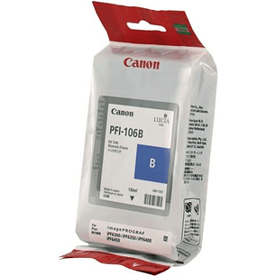 Canon PFI106 Azul Cartucho de Tinta Original - PFI106B/6629B001