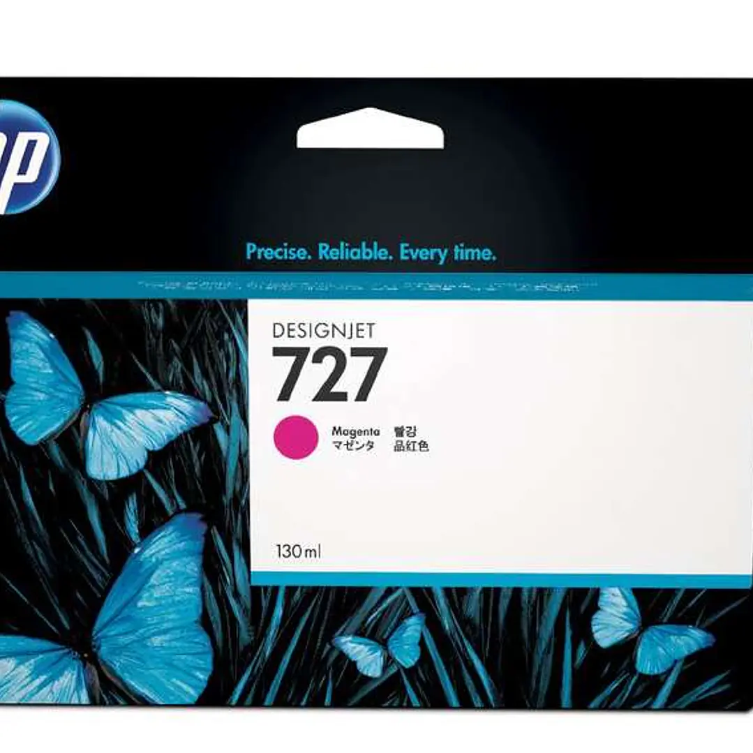HP 727 Magenta Cartucho de Tinta Original - B3P20A 1