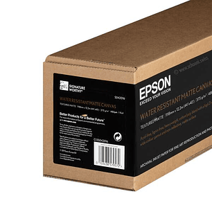 Epson Rollo de Papel WaterResistant Matte Canvas, 44