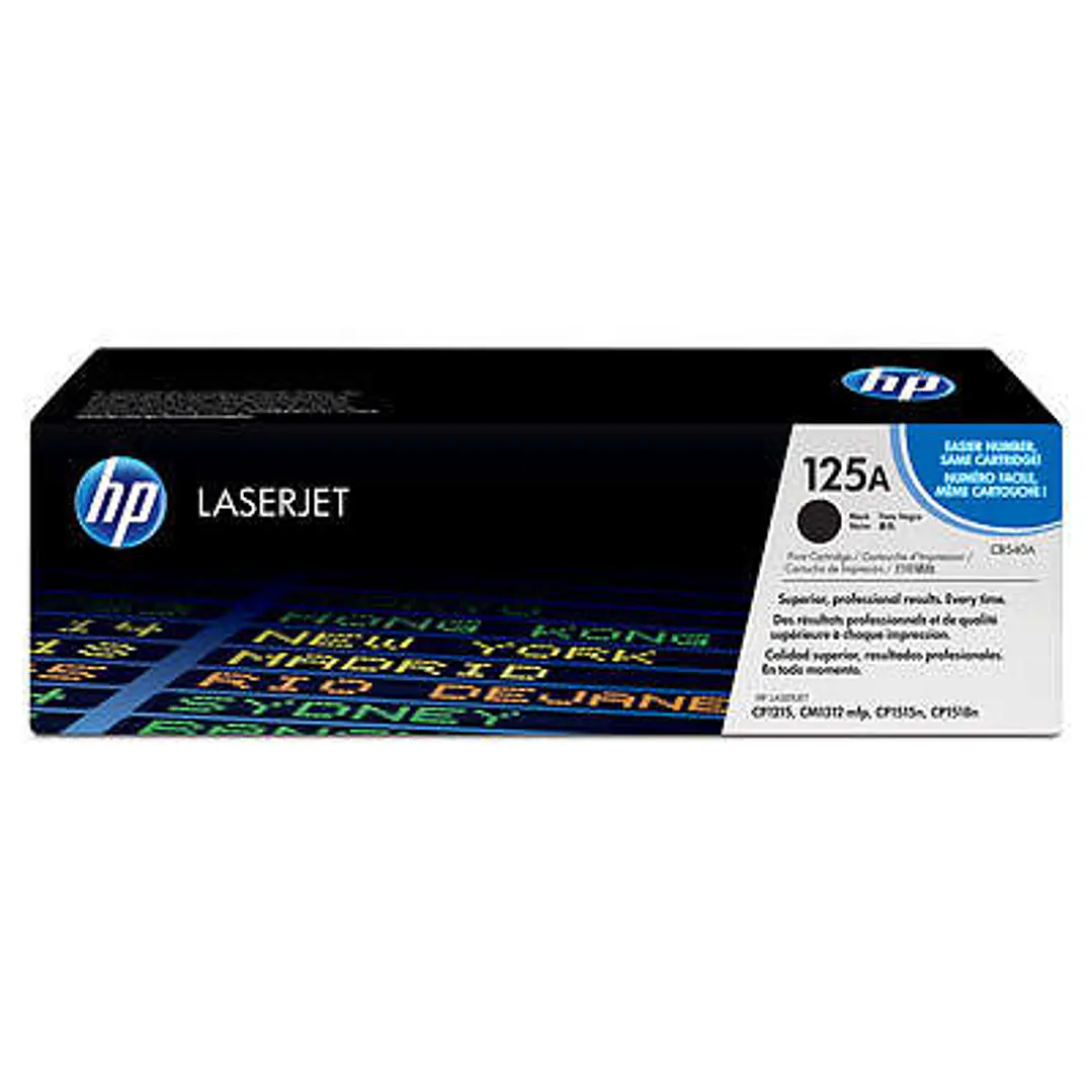 HP CB540A Negro Cartucho de Toner Original - 125A 1