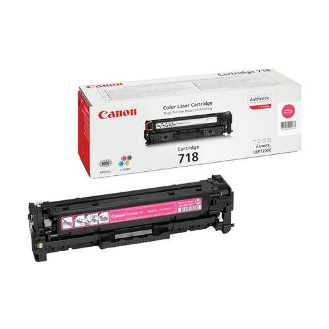 Canon 718 Magenta Cartucho de Toner Original - 2660B002/2660B014 1
