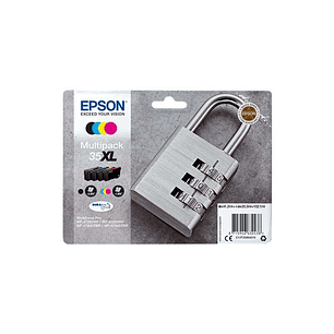 Epson T3596 (35XL) Pack de 4 Cartuchos de Tinta Originales - C13T35964010
