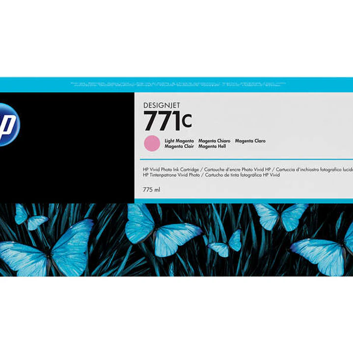 HP 771C Magenta Light Cartucho de Tinta Original - B6Y11A 1