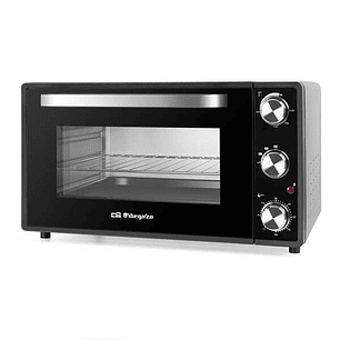 Orbegozo HO 385 Horno Electrico de Sobremesa - Potencia 2000W - Capacidad 38L - Sistema de Calor Superior E Inferior - Temporizador 60min - Termostato
