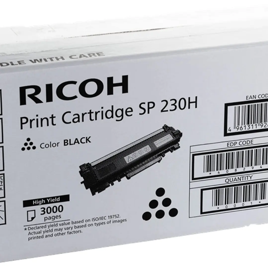Ricoh SP230 Negro Cartucho de Toner Original - 408294/SP 230H 1