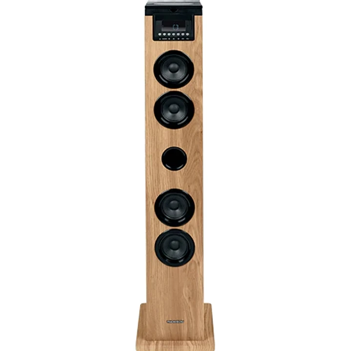 Thomson Cosy DS122CD Torre de Sonido 60W Bluetooth 5.0 - Reproductor de CD - Entrada AUX 3,5mm, USB y Lector de Tarjetas SD/MMC - Mando a Distancia -  1