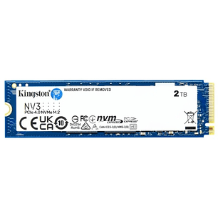 Kingston NV3 Disco Duro Solido SSD M2 2280 2TB PCIe 4.0 NVMe 3D NAND