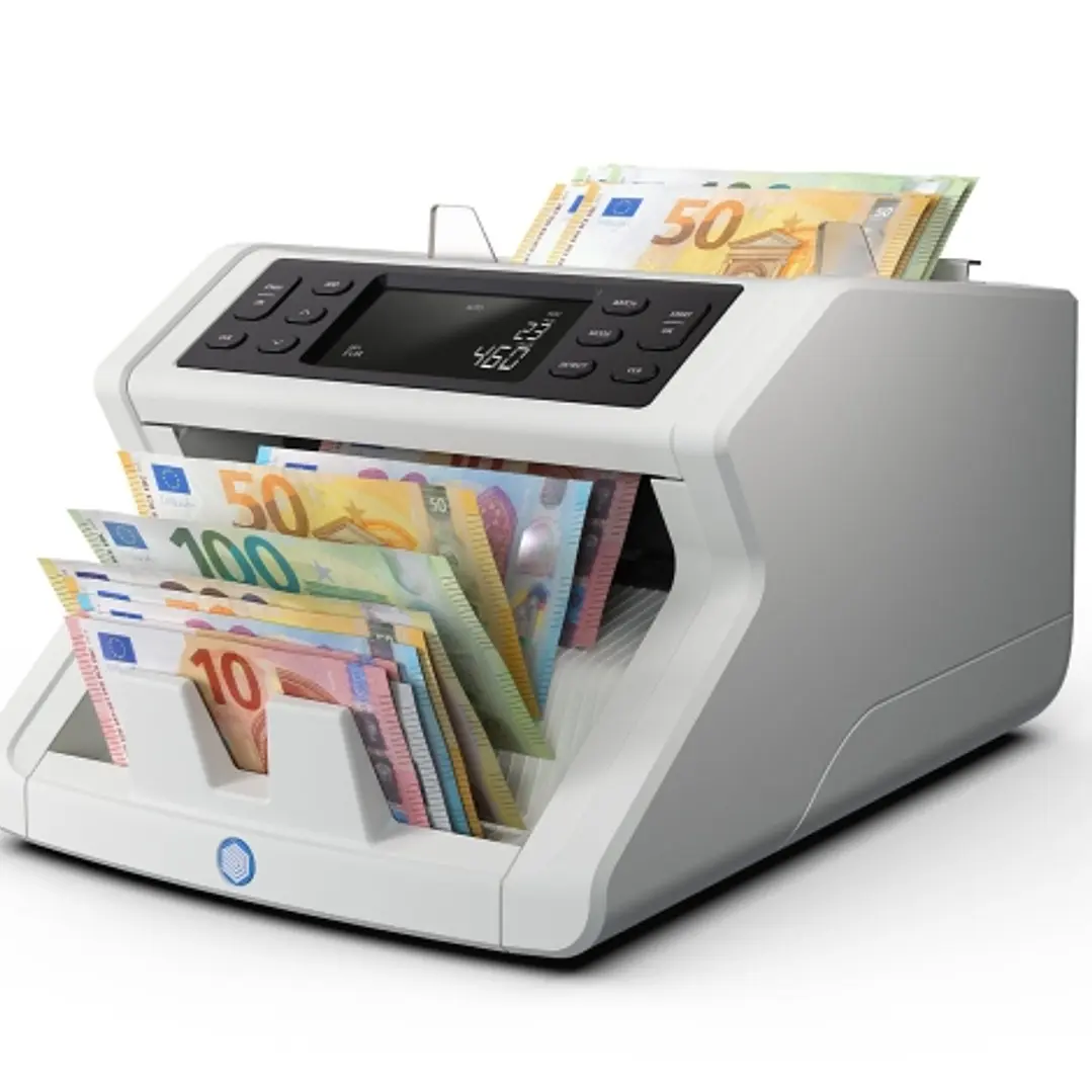 Safescan 2265 (G2) Contadora de Billetes - Puede Contar Billetes de Euro y Libras Esterlinas Mezclados - Capacidad hasta 300 Billetes - 1200 Billetes  1