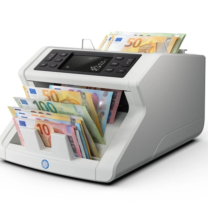 Safescan 2265 (G2) Contadora de Billetes - Puede Contar Billetes de Euro y Libras Esterlinas Mezclados - Capacidad hasta 300 Billetes - 1200 Billetes  1