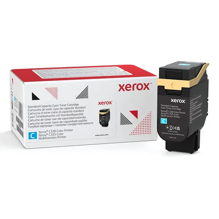 Xerox C320 C325 Cyan Cartucho de Toner Original - 006R04820 1