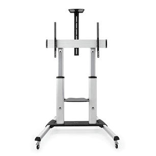 Tooq Soporte Suelo Ruedas Aluminio 60-100 - Color Plata