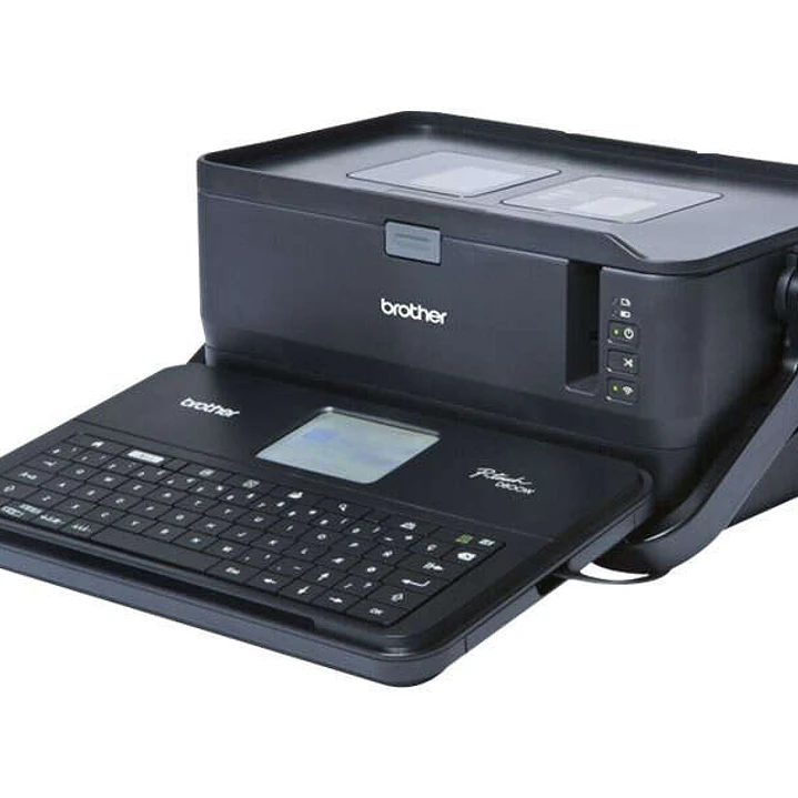 Brother PT-D800W Rotuladora Electronica Profesional USB WiFi - Pantalla LCD - Color Gris 1