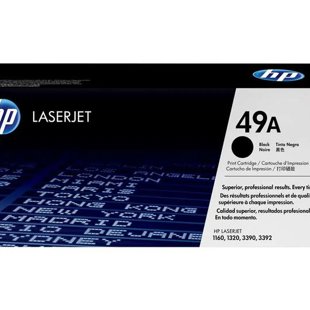HP Q5949A Negro Cartucho de Toner Original - 49A 1