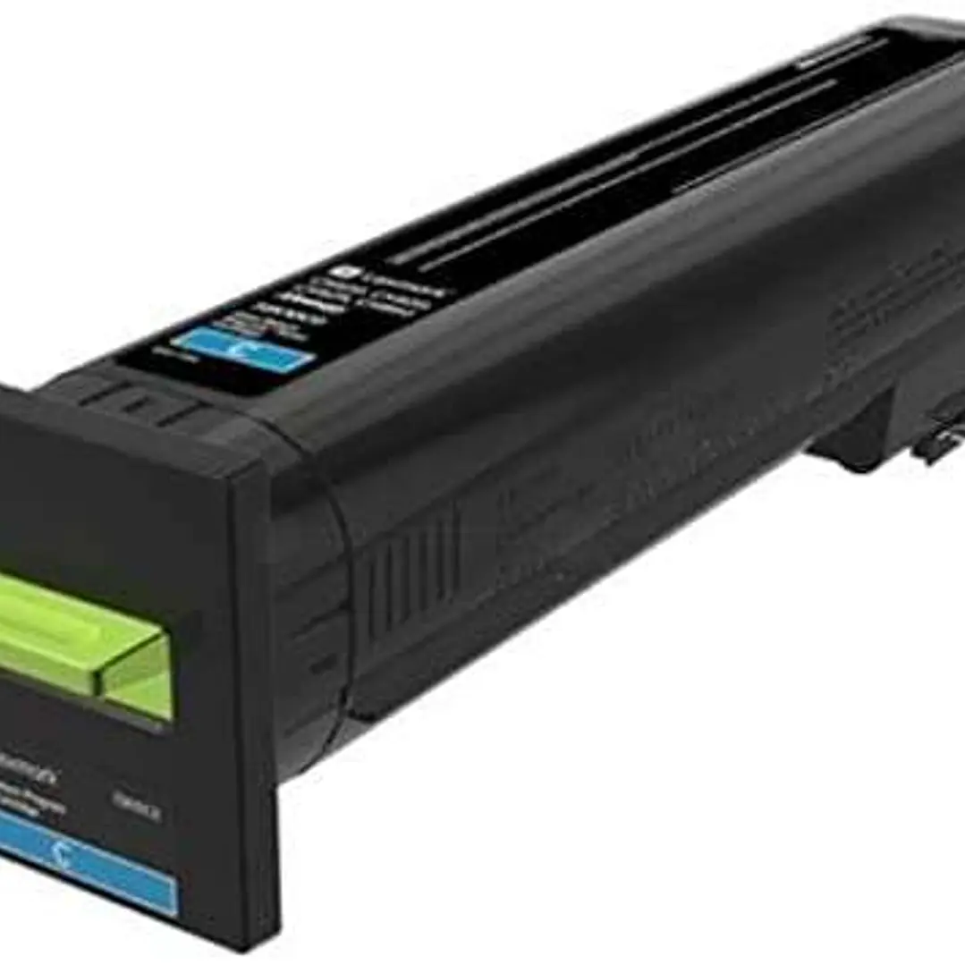 Lexmark CS820/CX820/CX825/CX860 Cyan Cartucho de Toner Original - 72K20C0/72K20CE 1