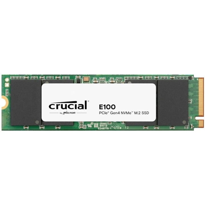 Crucial E100 Disco Duro Solido SSD 480GB M2 PCIe NVMe 4.0 1